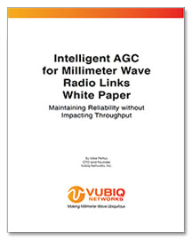 Intelligent AGC for Millimeter Wave Radio Links